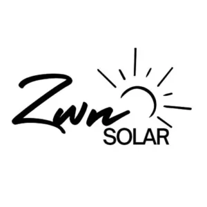 Zwnsolar logo square white